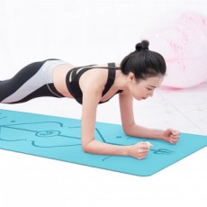 Thảm tập yoga cao su tự nhiên Jdm 5 mm PU