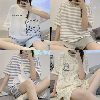 Đồ Mặc Nhà Nữ Thiết Kế Khác Nhau Nhân Vật Dễ Thương Bộ Pyjama Bộ Đồ Lót Nữ Lụa Cặp Đôi Quà Tặng Đám Cưới