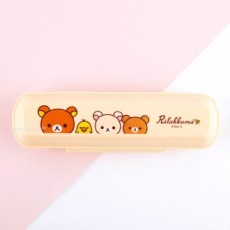 Hộp đựng đầy đặn đa năng Rilakkuma (Happy) - Ngà