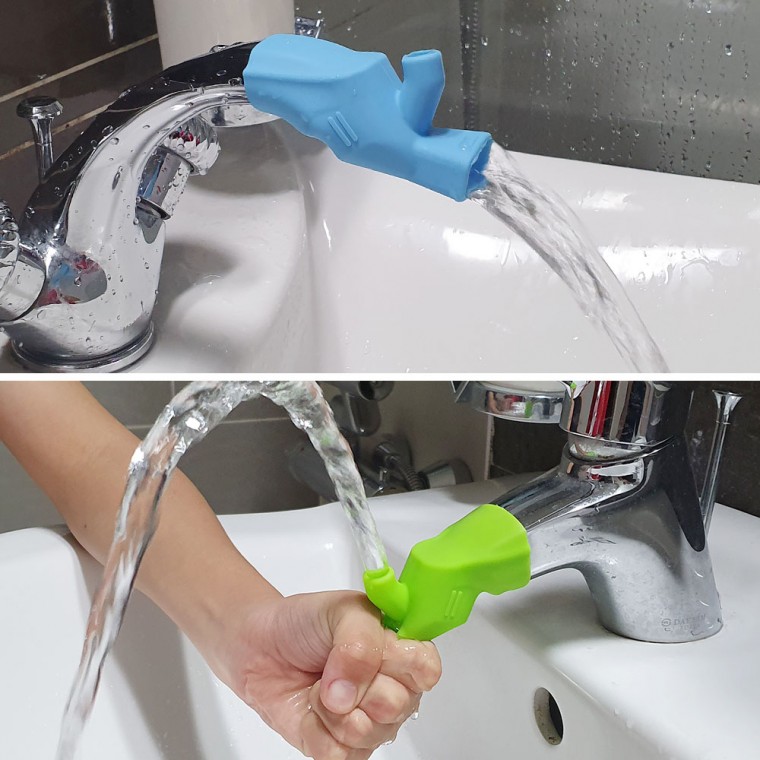 2Way Silicone Nối Dài Vòi Nối Dài Vòi Nối Dài Vòi Kết Nối Vòi Tập Rửa Vòi