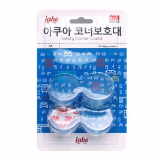 Laho Kids Sản phẩm an toàn cho trẻ sơ sinh Aqua Corner Protector 4P