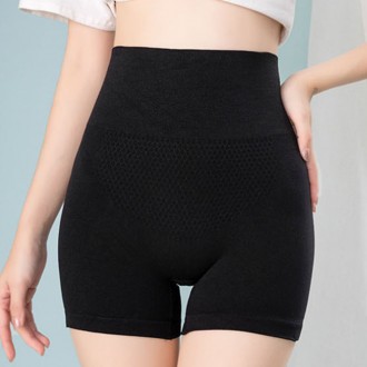 Quần short boxer liền mạch có thể dùng làm quần lót, không đường, không đường may, quần lót màu khỏa thân, có dây rút, đồ lót mùa hè không dấu vết cho nữ