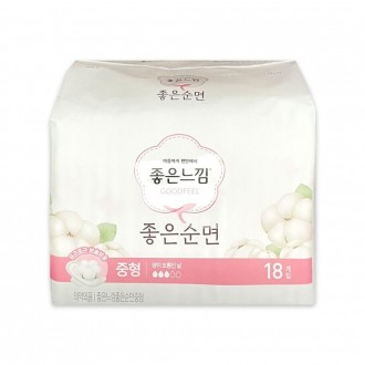 Cảm giác tốt cotton nguyên chất cỡ trung bình 18P