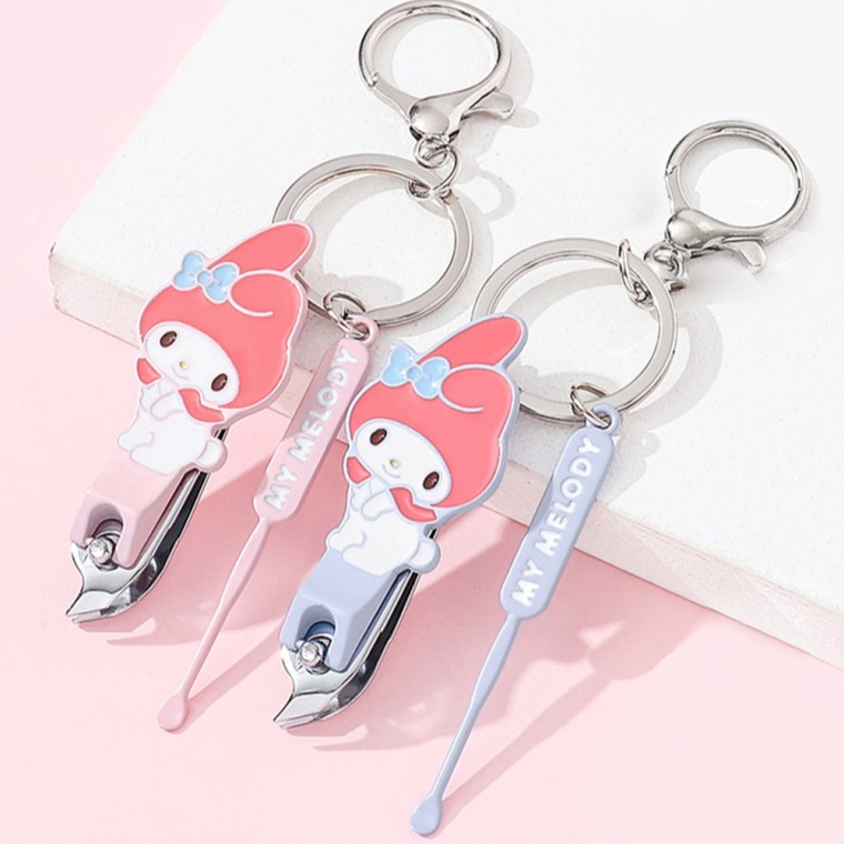 Móc khóa móc tai My Melody Side Nail Clippers (Ngẫu nhiên)