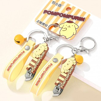 Bấm móng tay kiểu móc khóa Sanrio Die Cut - Pom Pom Purin