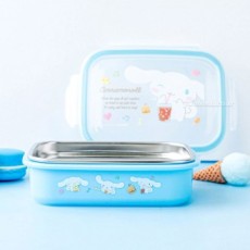 Hộp cơm trưa bằng thép không gỉ vuông kín Cinnamoroll