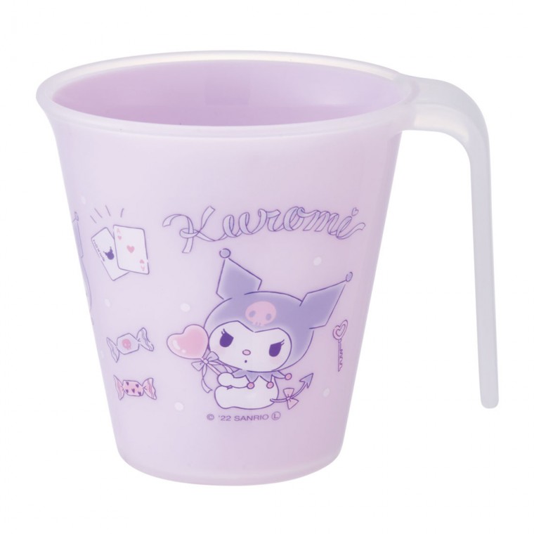 Cốc có tay cầm trượt ván Kuromi 260ml