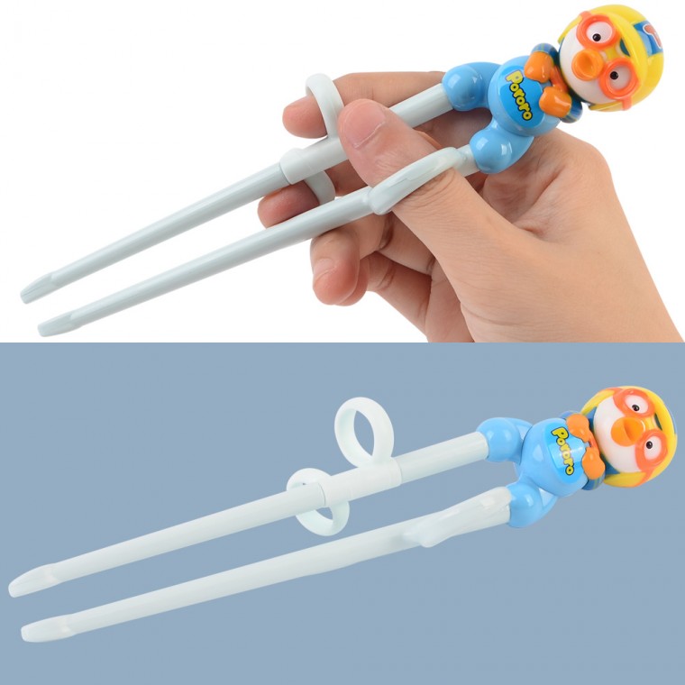 Đũa Pororo Edison Bước 1 Đũa Trẻ Sơ Sinh Đũa Trẻ Em Đũa Pororo Đũa Thực Hành Thực Hành Đũa