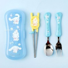 Bộ hộp đựng thìa đũa bằng thép không gỉ Cinnamoroll Extreme