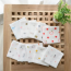 Khăn tay em bé Cocobodeulmom 100% cotton nguyên chất, không huỳnh quang, không tẩy trắng, không gây kích ứng, 1 bộ 5 chiếc