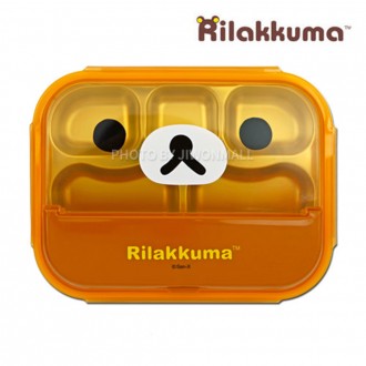 Hộp Cơm Trưa Rilakkuma Multi Inox - Nâu