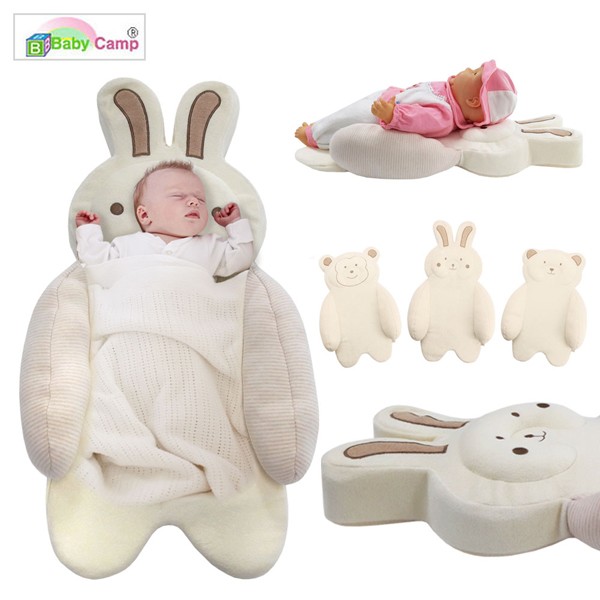 [Baby Camp] Đệm gối hình nhân vật chống chảy ngược sữa bột