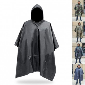 Áo mưa Poncho dành cho người lớn Giao hàng áo mưa Raycoat cắm trại Unisex