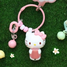 Móc khóa hình dây đeo điện thoại di động Hello Kitty Angel