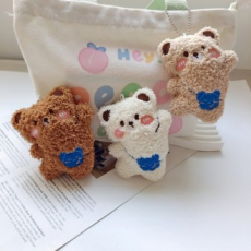 JIYU Cheer Up Bear Keyring Airpod Bag Ring Doll