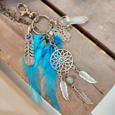 Móc khóa di động Dream Catcher Móc chìa khóa May mắn May mắn