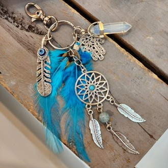 Móc khóa di động Dream Catcher Móc chìa khóa May mắn May mắn