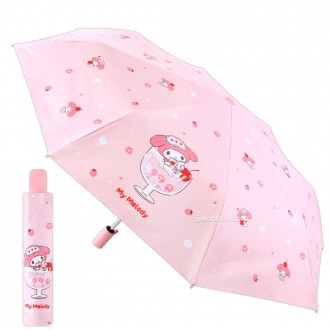 My Melody Sparkling Blackout Soft Fold 55 Ô tự động 3 giai đoạn