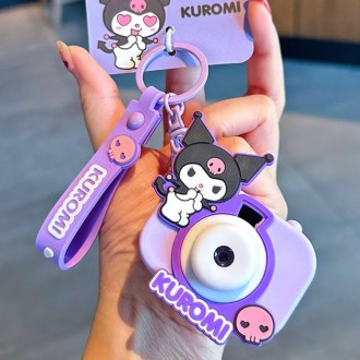 Móc khóa máy ảnh Sanrio Beam - Kuromi