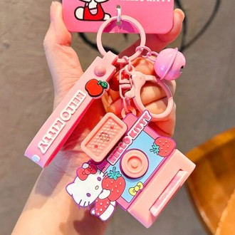 Móc khóa máy ảnh Sanrio Polaroid-Hello Kitty