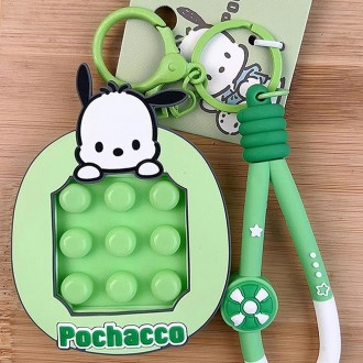 Móc khóa nút Sanrio-Pochacco