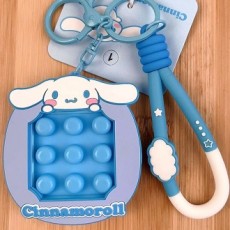 Móc khóa nút Sanrio-Cinnamoroll