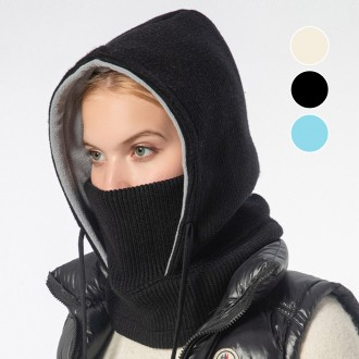 ON262 Unisex Mũ trùm đầu mùa đông Mặt nạ hai mặt Balaclava Cổ ấm hơn