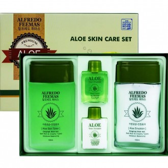 Bộ 2 sản phẩm chăm sóc da Alfredo Fimas Aloe dành cho nam