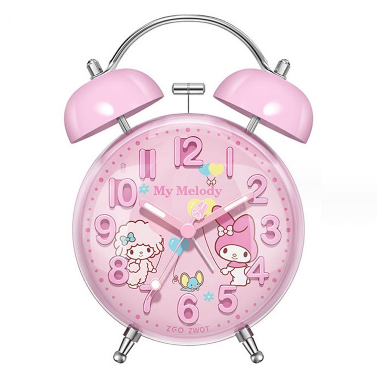 Đồng hồ báo thức tương tự Sanrio My Melody