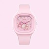 Đồng hồ đeo tay Sanrio My Melody Square (Hồng B)