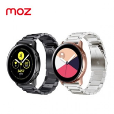 Dây đeo đồng hồ dây kim loại một chạm tương thích với Moz Galaxy Watch Active