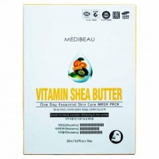 Mediview One Day Essential Skin Care Mask Pack 20ml-Vitamin Shea Butter 10 tờ