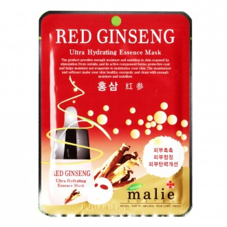 Mặt nạ dưỡng ẩm Marie Ultra (Red Ginseng) 25gx10 tờ