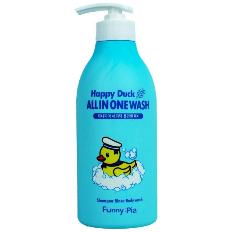 Sữa tắm tổng hợp Funny Pia Happy Duck 500ml