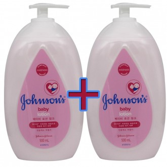 Sữa Tắm Hồng Baby Johnson's Baby 500ml 2 Cái (1+1)