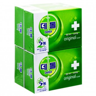 Xà Phòng Kháng Khuẩn Dettol Original 95g x 4