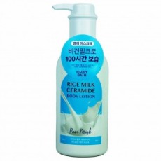 Sữa tắm Happy Bath Sữa dưỡng thể Ceramide Xạ hương nguyên chất 400g