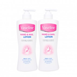 Aekyung Vaseline Hand & Nail Lotion (450ml) - 2 Kem dưỡng ẩm tay Kem dưỡng da Vaseline Bảo vệ móng tay cho mọi loại da