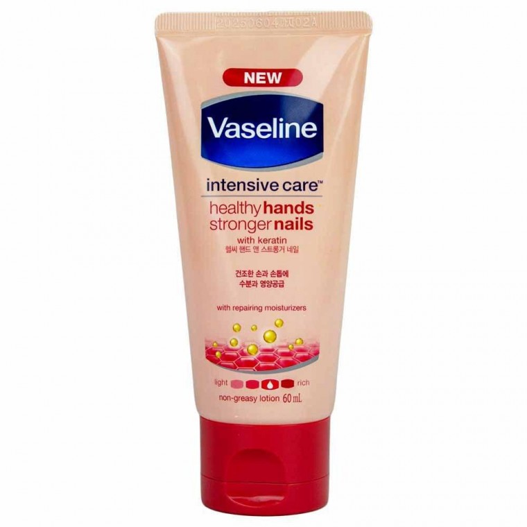 Vaseline Intensive Care Healthy Hand & Stronger Nail Lotion 60ml (6180)