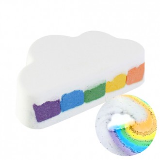 THS The Herb Shop Rainbow Bubble Bath Bomb 140g Bóng tắm, 4 loại 1