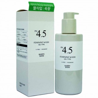 Sữa tắm nữ tính Happy Bath PH4.5 dạng gel có mùi thơm ngải cứu 250g