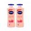 Vaseline Intensive Care Healthy Hand & Stronger Nail Lotion (600ml) - 2 Sữa Dưỡng Ẩm Body Lotion Aloe Lotion