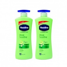 Vaseline Intensive Care Aloe Sud Lotion (600ml) - 2 Sữa Dưỡng Ẩm Toàn Thân Aloe Lotion