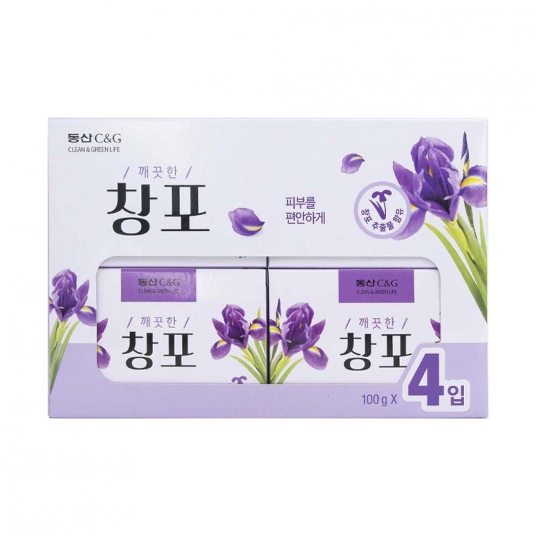 Xà phòng Clio Clean Iris 100g 4 gói