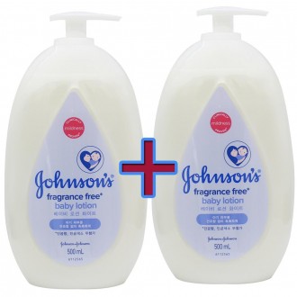 Sữa Tắm Trắng Da Johnson's Baby 500ml 2 Cái (1+1)