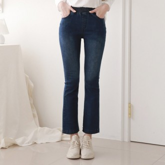 Quần jeans chải chuốt chống lạnh cho nữ bốt cổ ngắn mùa đông dành cho nữ