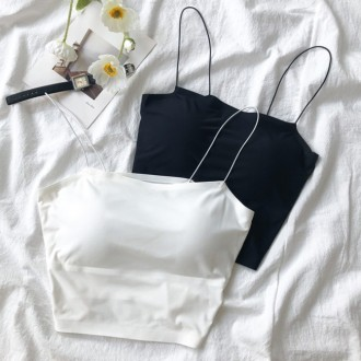 Áo ba lỗ dây crop top có nắp liền HH-Z26