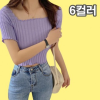 Top ngắn bụng tee crop phụ nữ phụ nữ mini top ngắn tay áo crop top lệch vai khói dải crop top đi biển bụng tee sexy ngắn tay áo