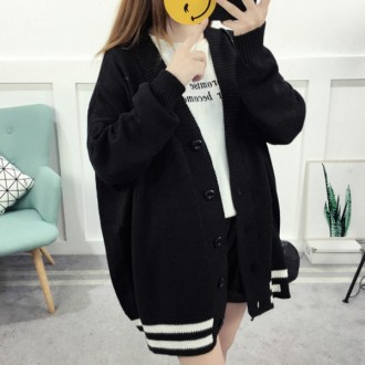 Áo cardigan đan gân overfit cardigan xoắn WS-CD02