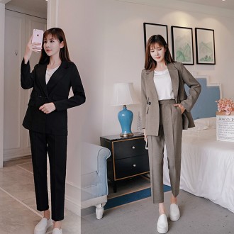 Bộ vest nữ set áo khoác nữ công sở hai mảnh mới về mùa xuân